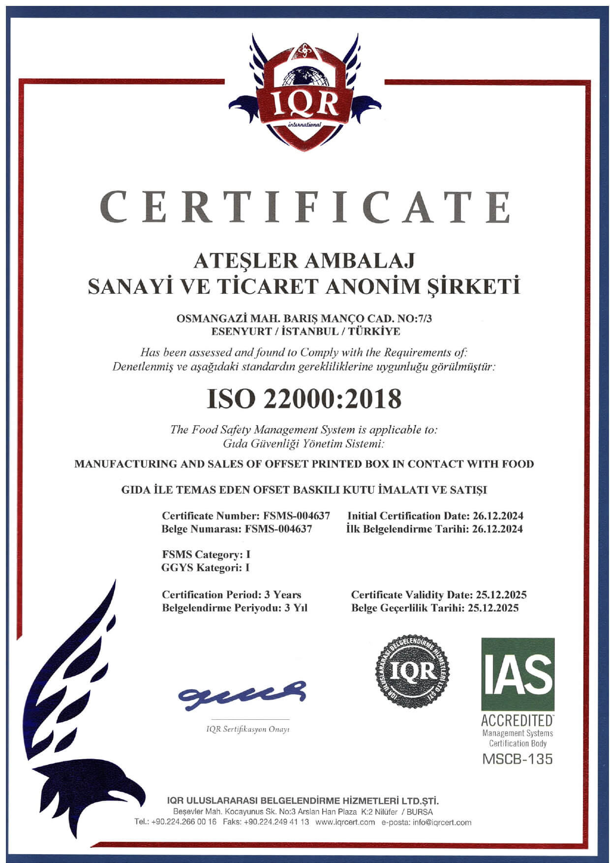 ISO 22000